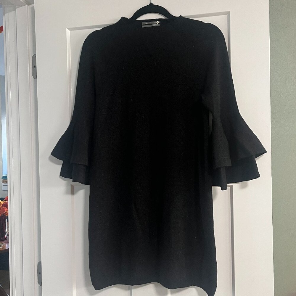 Anthropologie Black Claudette Dress Size Small